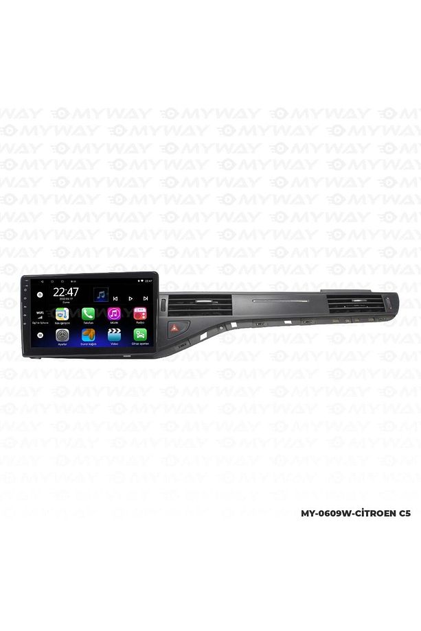 CİTROEN C5 ANDROİD 12 MULTİMEDYA CARPLAY 2GB RAM+32GB HDD NAVİGASYON OEM EKRAN - 3