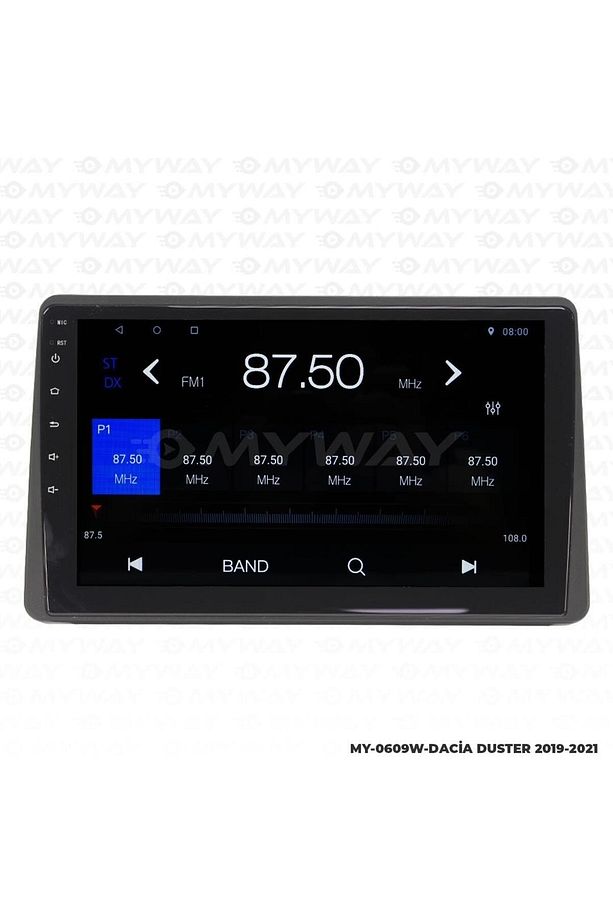 DACİA DUSTER ANDROİD 12 MULTİMEDYA CARPLAY 2GB RAM+32GB HDD 2019-2021 NAVİGASYON EKRAN - 5