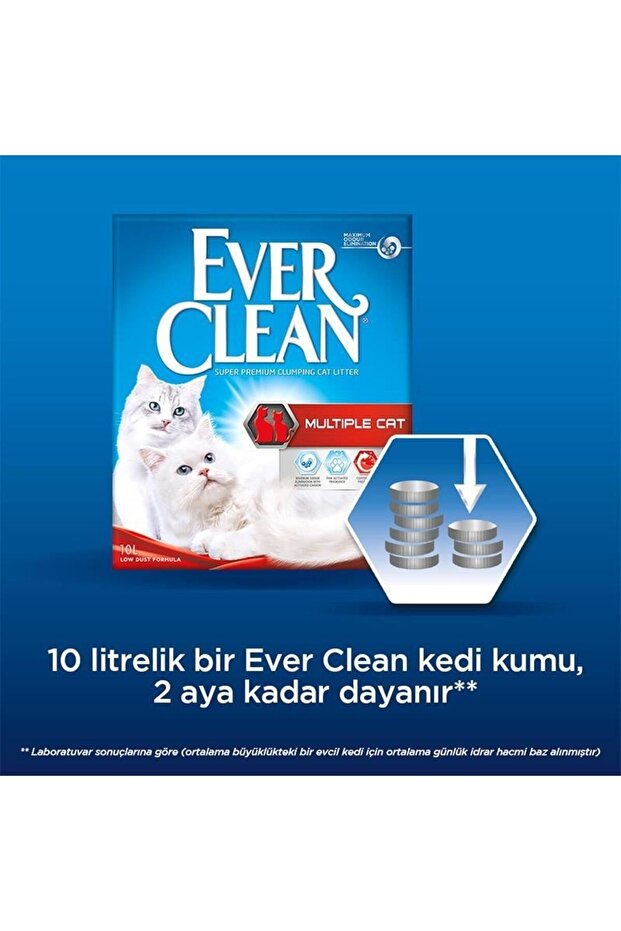 Everclean cat litter multiple cat 10L - 1