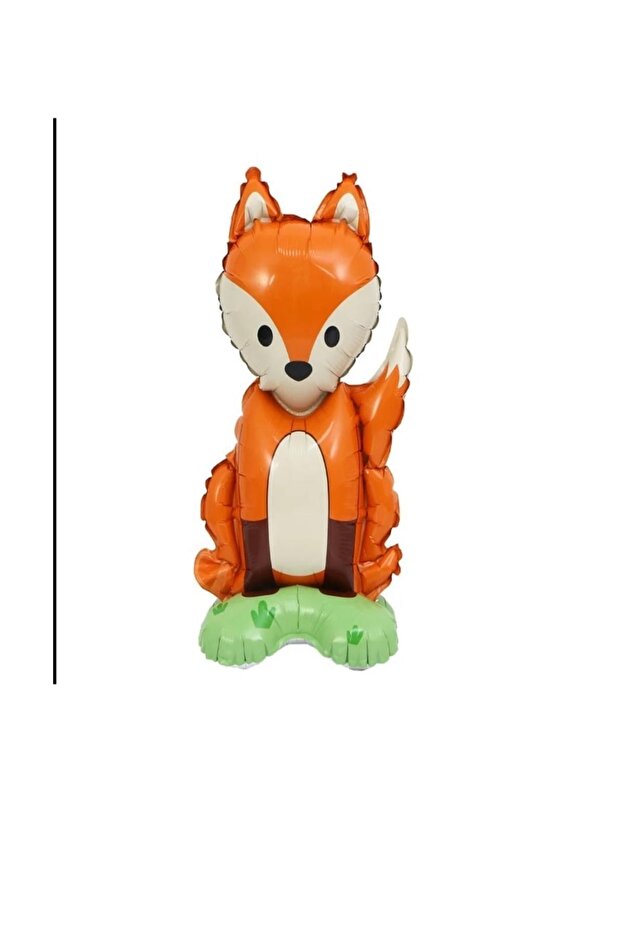 Best Standing Fox Foil Balloon 49X26 cm