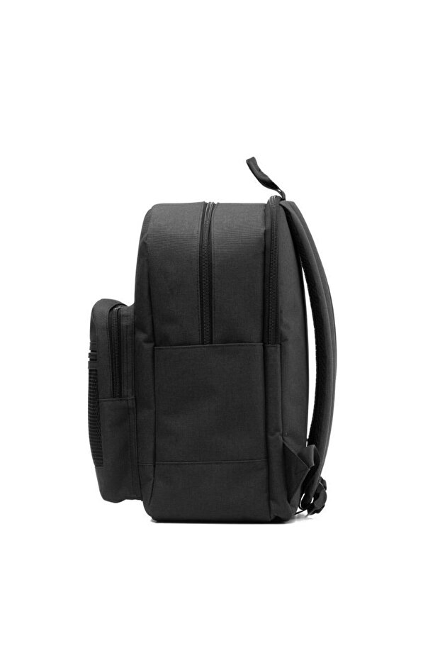 حقيبة ظهر بقسمين 03401 باللون الأسود - 2