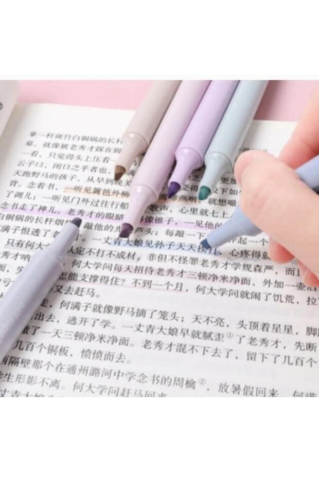 Half Sugar Pastel Renkler 6 Lı Fosforlu Kalem - 3