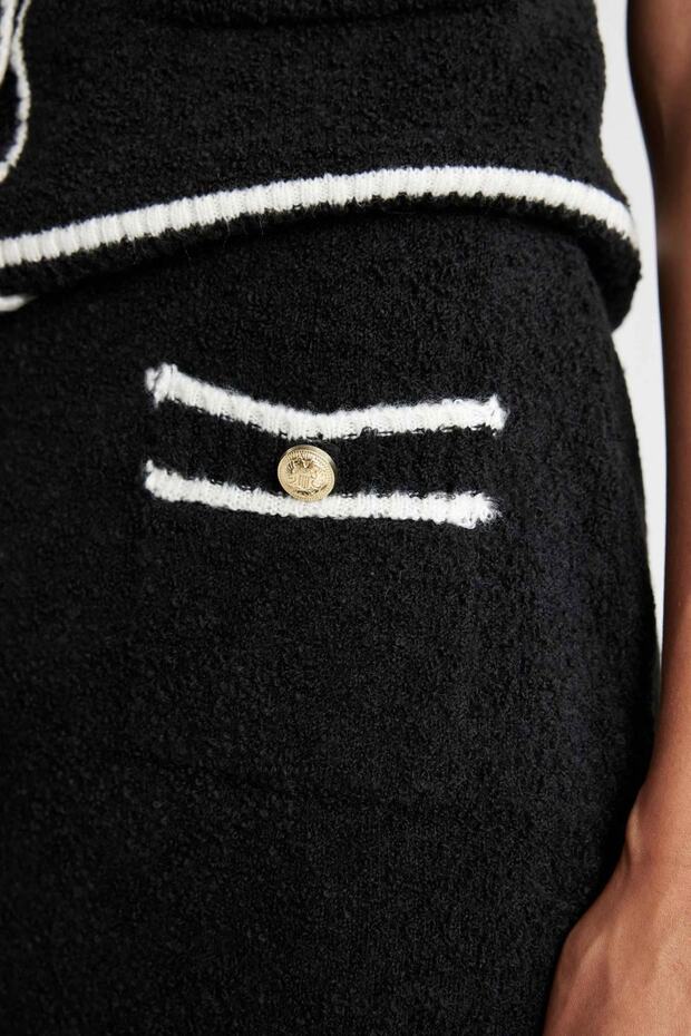 Fitted Triko Etek - 6