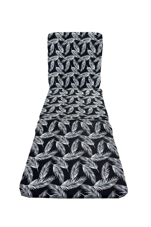 Katlanır Yer Yatağı Ve Tek Kişilik Sünger Katlanır Minder Yatak 55x165 Cm 3 Cm-SİYAH TÜY - 1