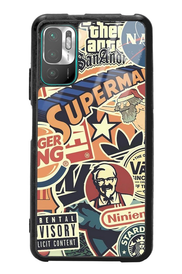 Xiaomi Redmi Note 10 5g Retro Brand Design Compatible Phone Case