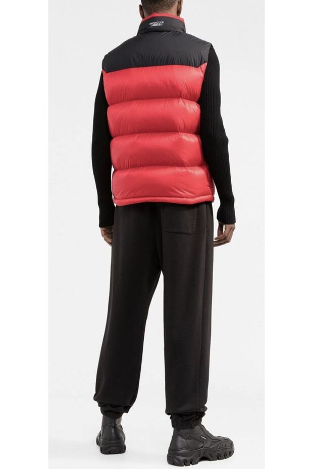 Ophrys two-tone padded Yelek - 4