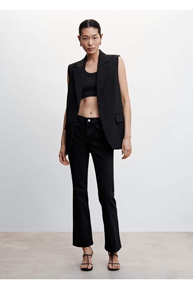 Ispanyol Paça Cepli Jean Pantolon - 2