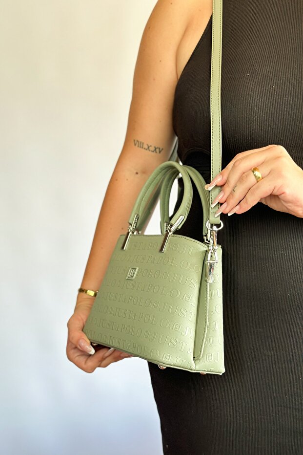 Medium Size Sport Classic Model Women's Shoulder Bag 24 cm * 17 cm 4019 GREEN