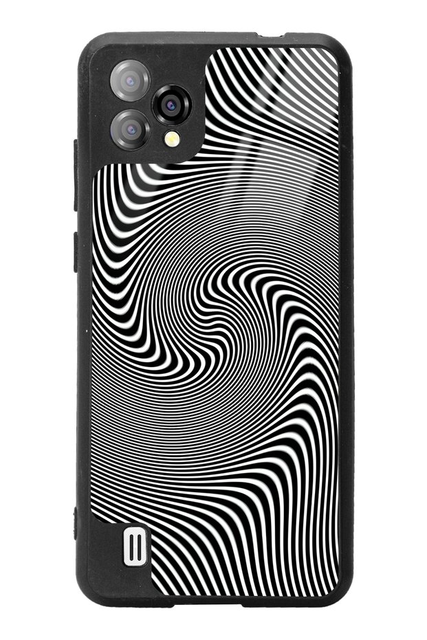 Reeder P13 Blue Plus 2022 Triptrance Wave Design Glossy Phone Case