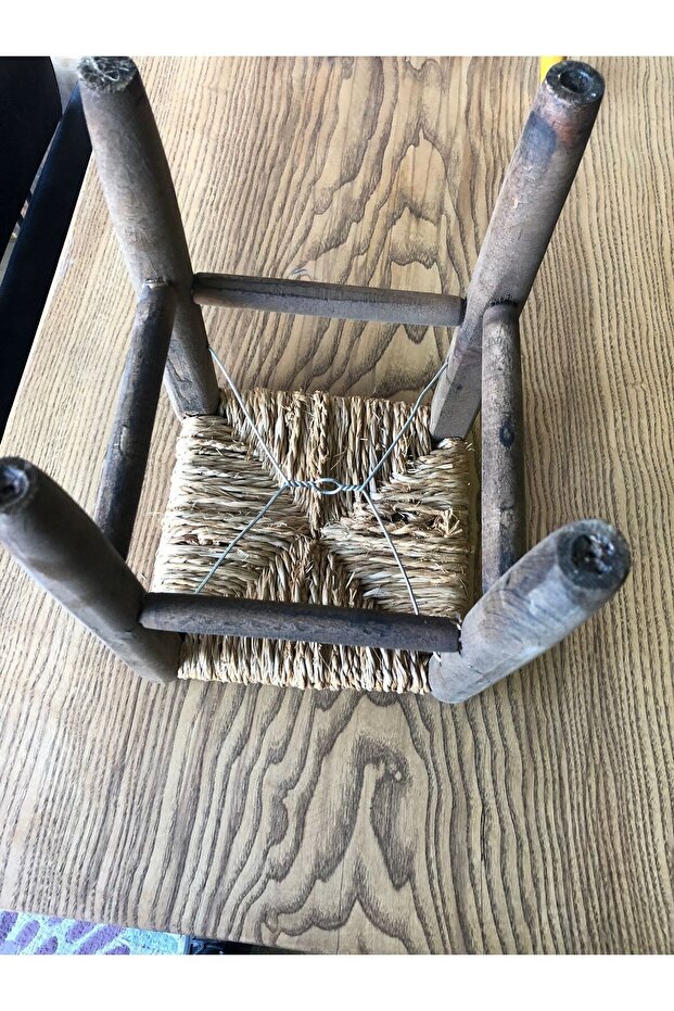 TABURE AHŞAP ÖRGÜLÜ - 2