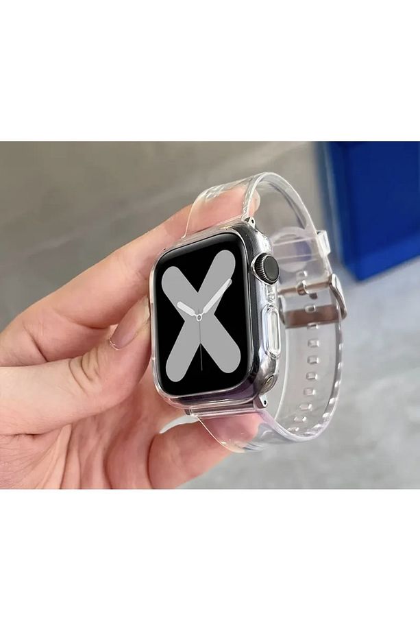 APPLE WATCH UYUMLU 38/40/41 MM SİLİKON FRESH LOOP KASA VE KORDON - 1