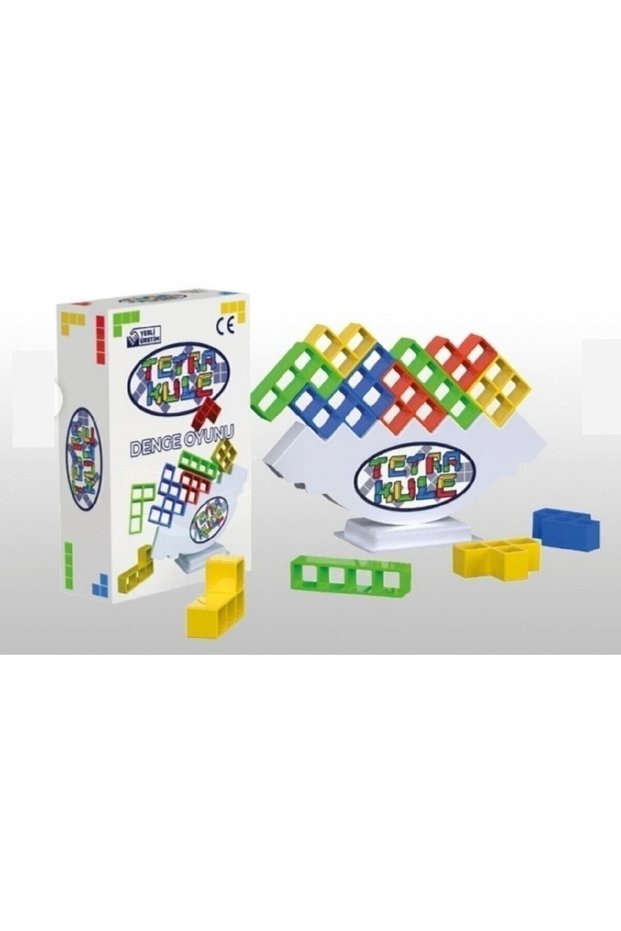 Plastic Balance Game-Tetra Tower