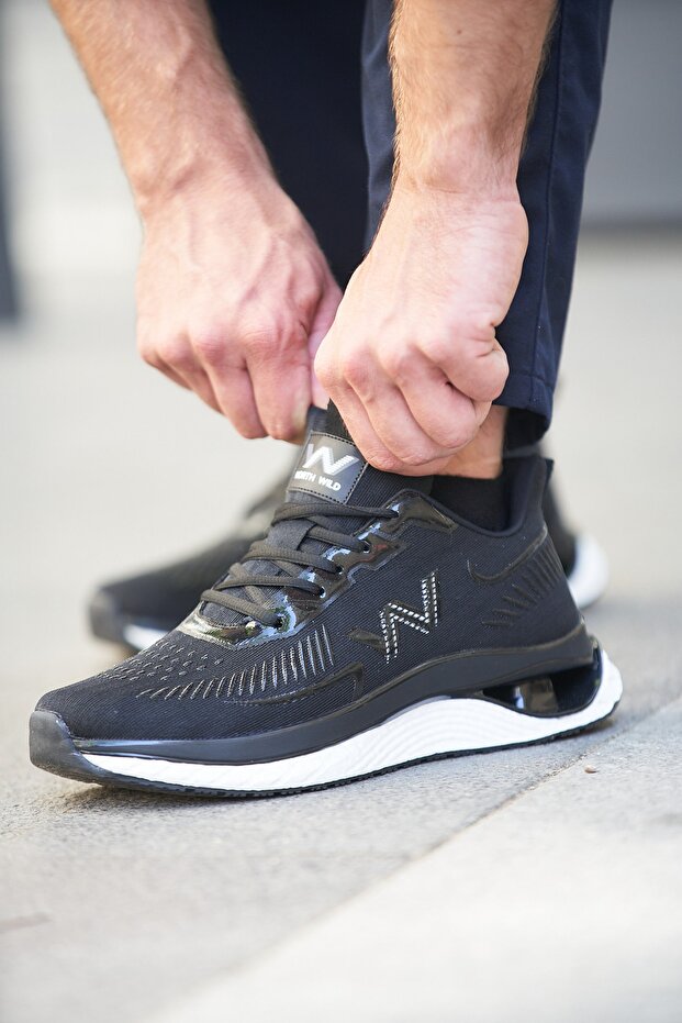 أحذية رياضية رجالية - Dapper Black - 1