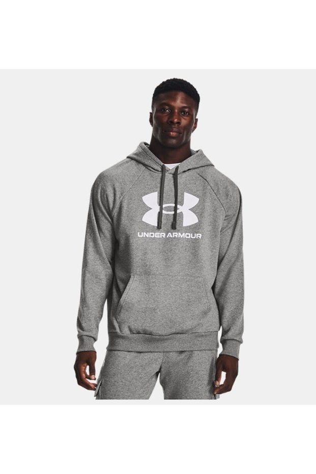 Men's Ua Rival Fleece Logo Hoodie 1379758 -025