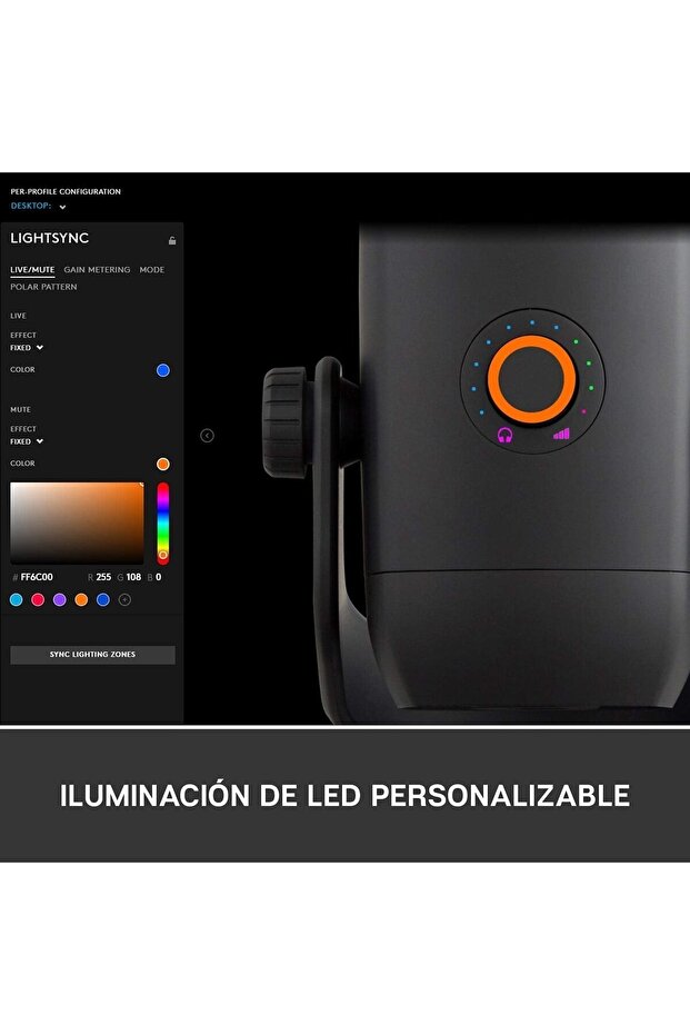 Yeti X Profesyonel USB Kondenser Mikrofon - 5