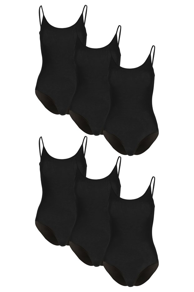 6-Piece Women's Rope Strap Hooked Snap Body
