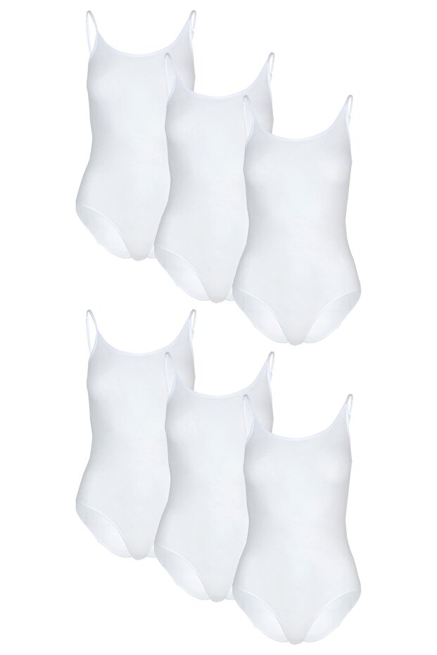 6-Piece Women's Rope Strap Hooked Snap Body