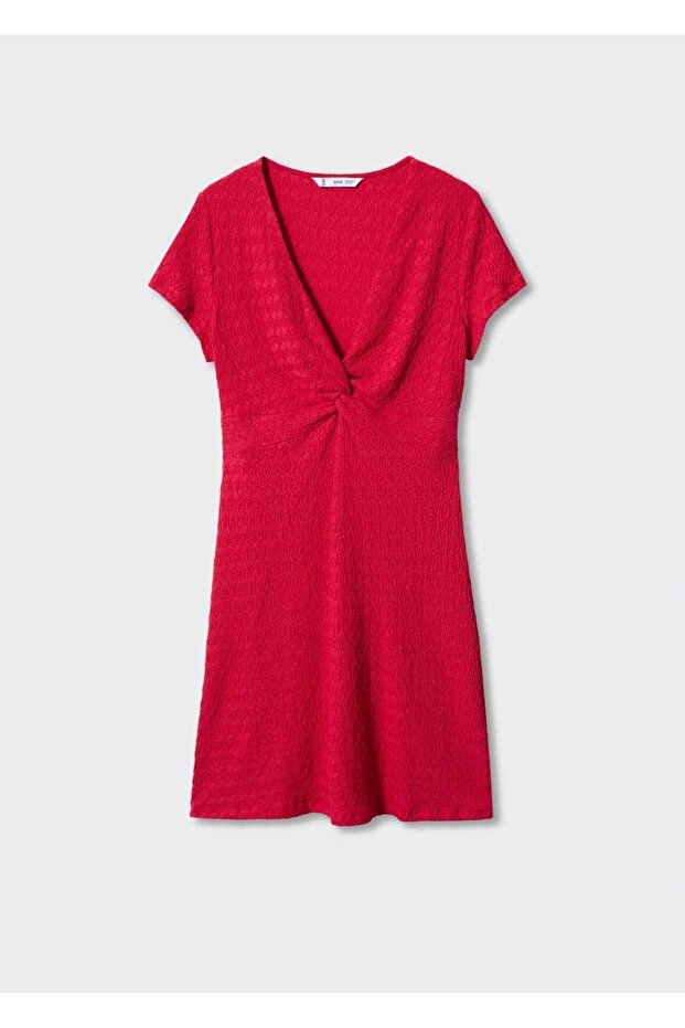 Düğümlü Dokuma Elbise - 3