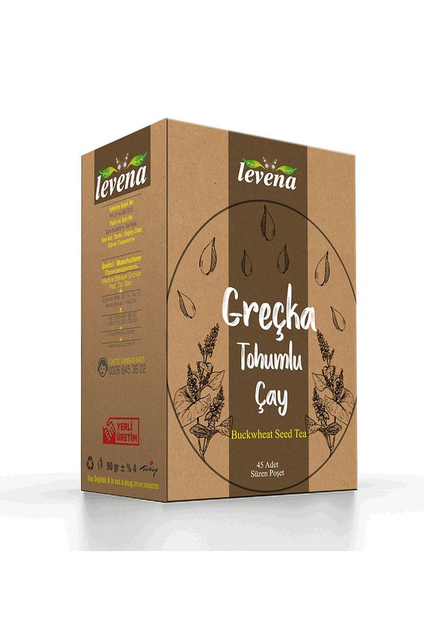 Levena Greçka (karabuğday) Form Çayı 45 Süzen Poşet - 1