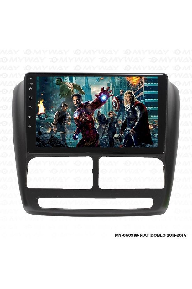 FİAT DOBLO ANDROİD 12 MULTİMEDYA CARPLAY 2GB RAM+32GB HDD 2011-2014 NAVİGASYON EKRAN - 6