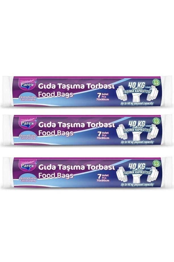 Gıda Taşıma Torbası 70*90cm 7'li X 3 Adet - 2