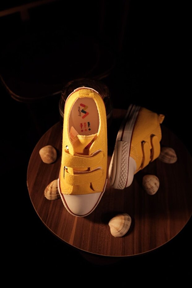 Жълти ботуши от лен - 2