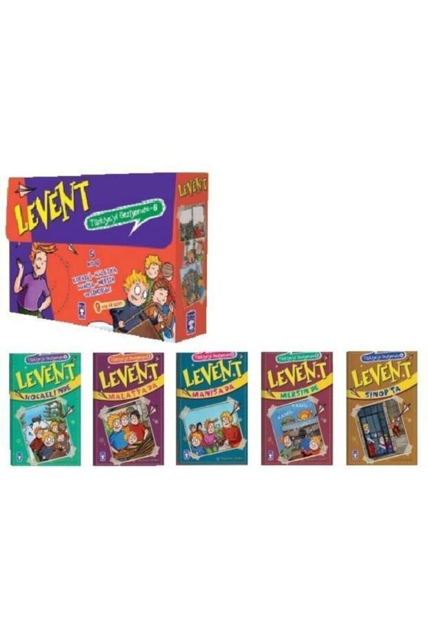 Levent Türkiye'yi Geziyorum (6. Set) 5 Kitap - 1