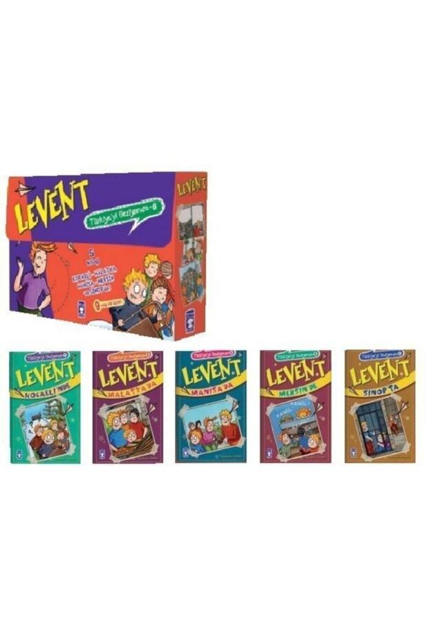 Levent Türkiye'yi Geziyorum (6. Set) 5 Kitap - 3