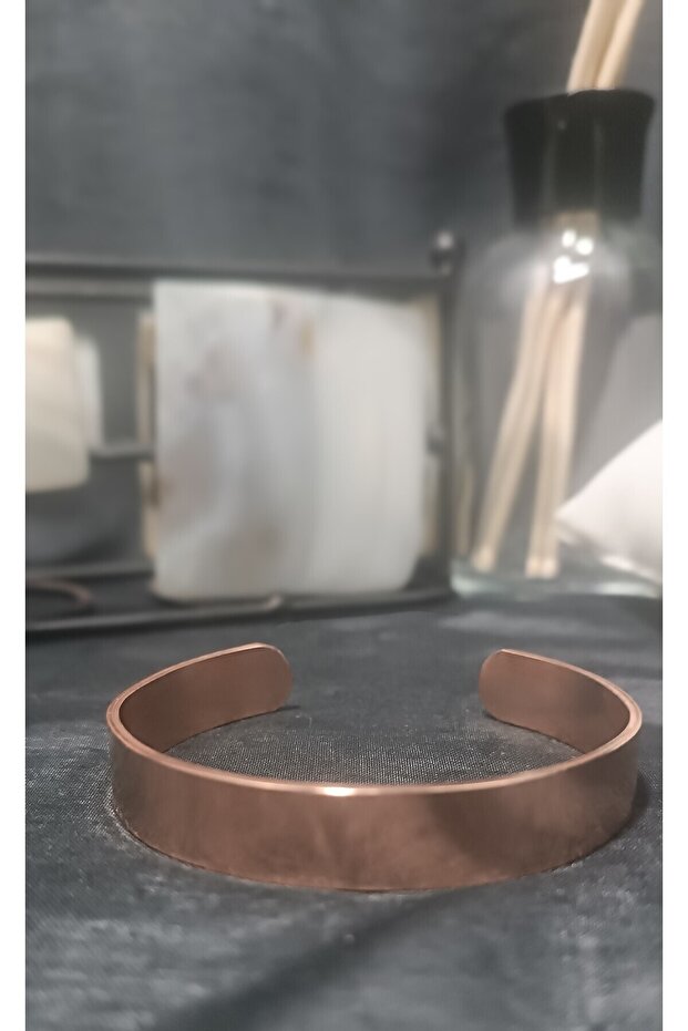 100% Pure Thick Hard Enli Copper Bracelet - Optional Non-Tarnish