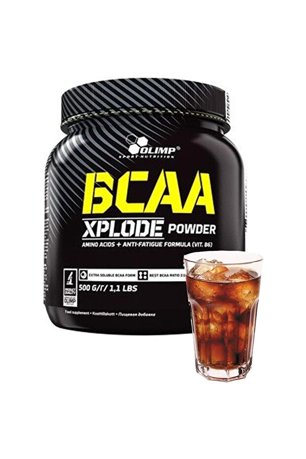 Bcaa Xplode Kola Aromalı 500 Gr Amino Bcaa Glutamin Protein Karbonhidrat Gain - 1