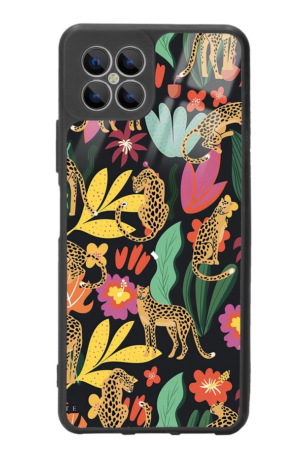 Omix X600 Floral Cats Design Glossy Phone Case