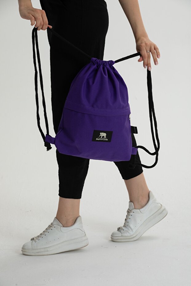 Drawstring Backpack - 5