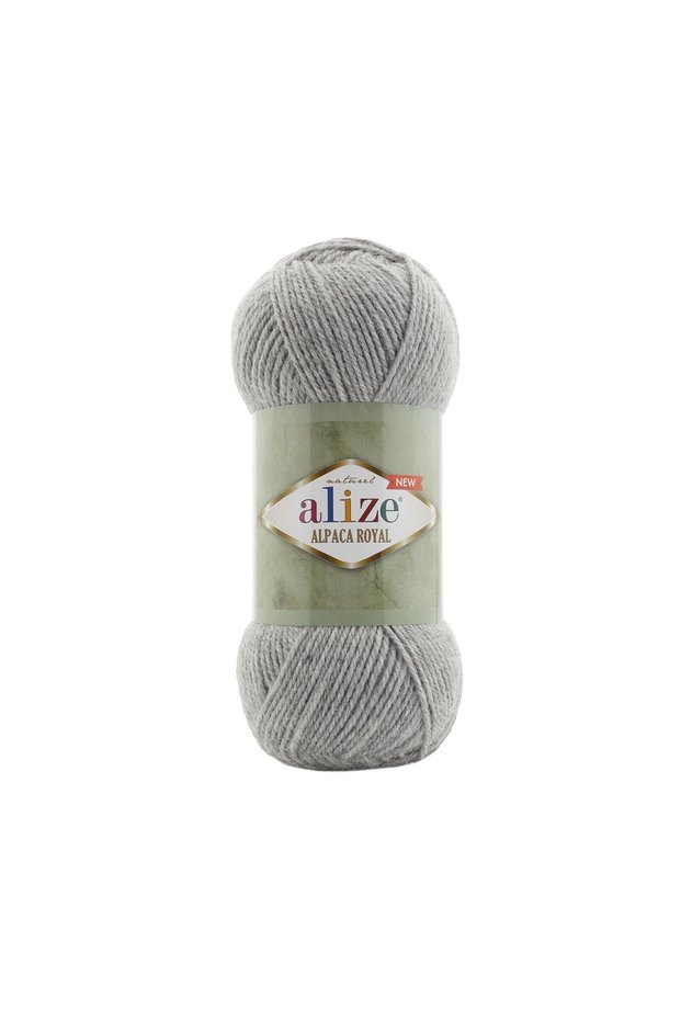 Alpaca Royal New 21 Gray Hand Knitting Lanyard 5 Pieces