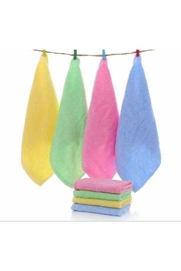 Mikrofiber Temizlik Bezi Genel Temizlik Bezi 4 Adet - 1