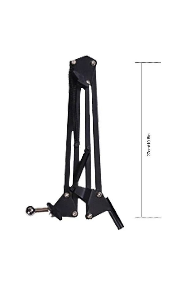 Masa Üstü Telefon Standı 360' Dönebilen Başlık Esnek Kol Universal Katlanabilir Yayın Selfie Tripod - 3