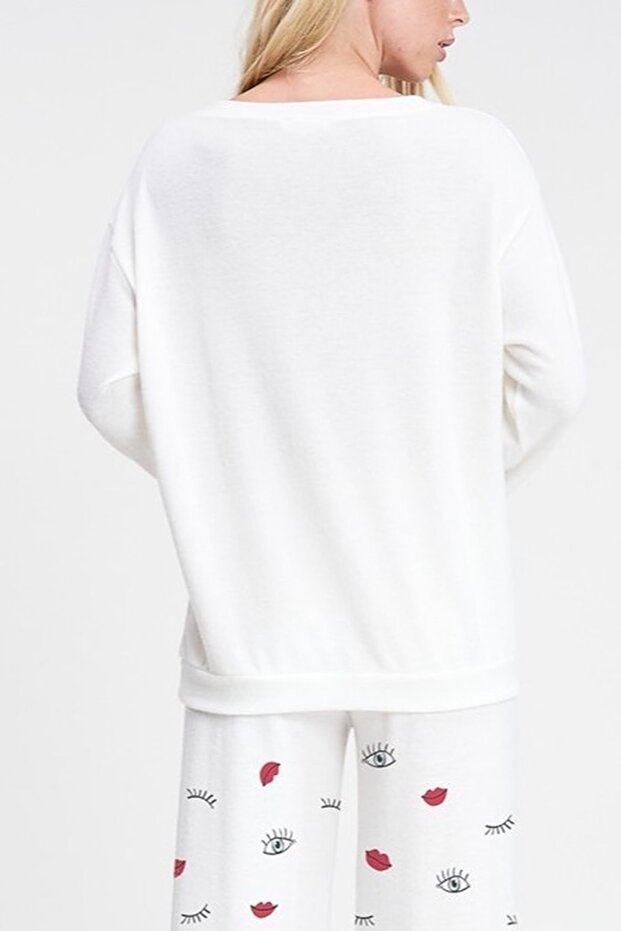 بدلة بيجامة ملونة ناعمة من DIFFerent - 3