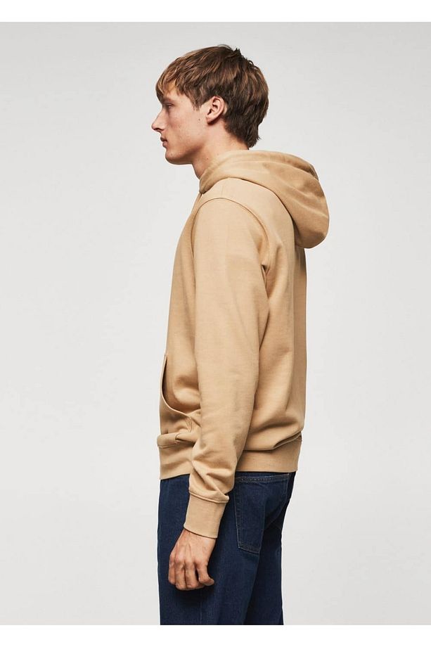 Kapüşonlu Basic Hafif Sweatshirt - 6