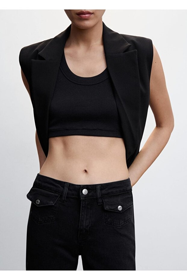 Ispanyol Paça Cepli Jean Pantolon - 8