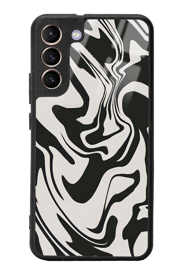 Triptrance Design Glossy Phone Case for Samsung S22 Plus