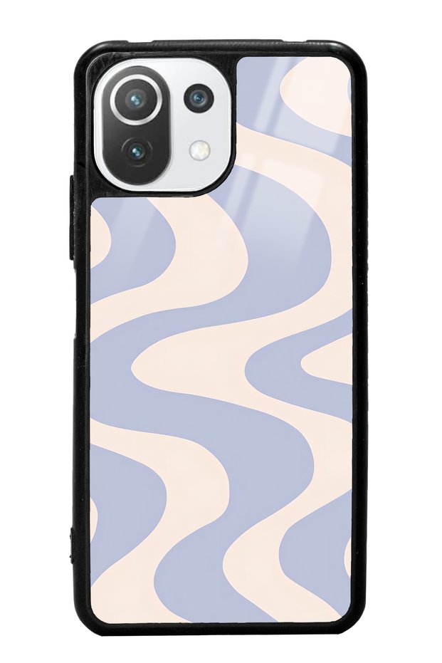 Xiaomi Mi 11 Lite Wave Efect Design Glossy Phone Case