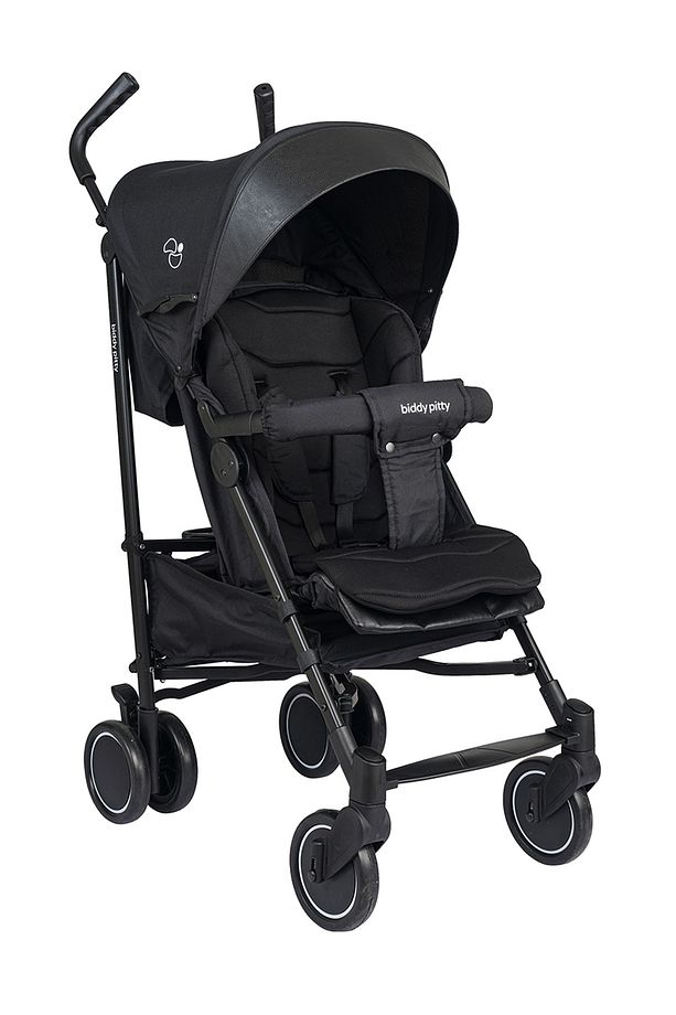 Picco Baston Puset Hafif Bebek Arabası Jet Black - 1