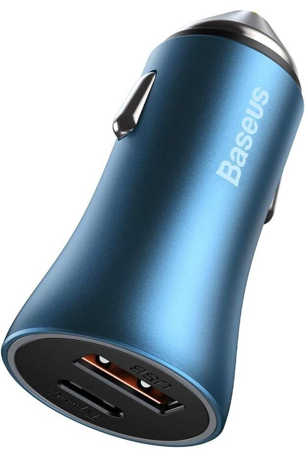 Golden Contactor Pro 40w Usb Type-c Dual Hızlı Araç Şarj Başlık Type-c To Lightning - 5