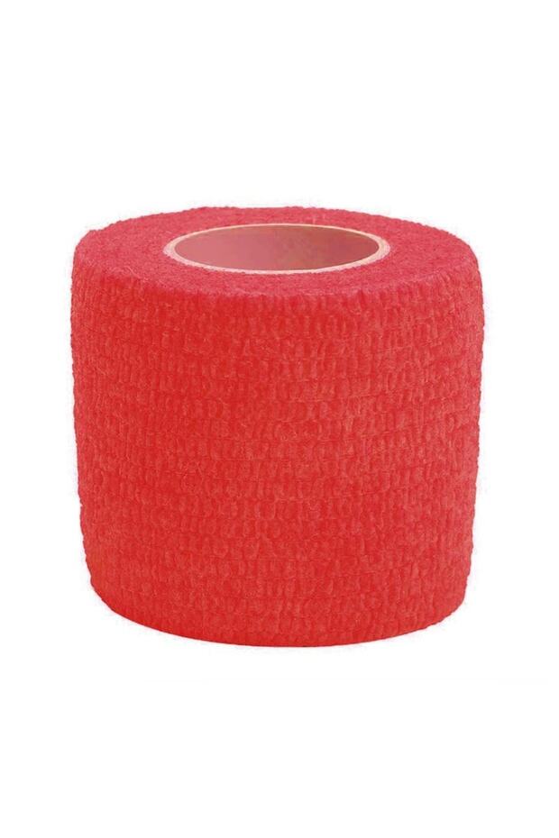 COBAN KENDİNDEN YAPIŞKANLI BANDAJ 5X4.5M KIRMIZI [ 2 ADET ] - 1