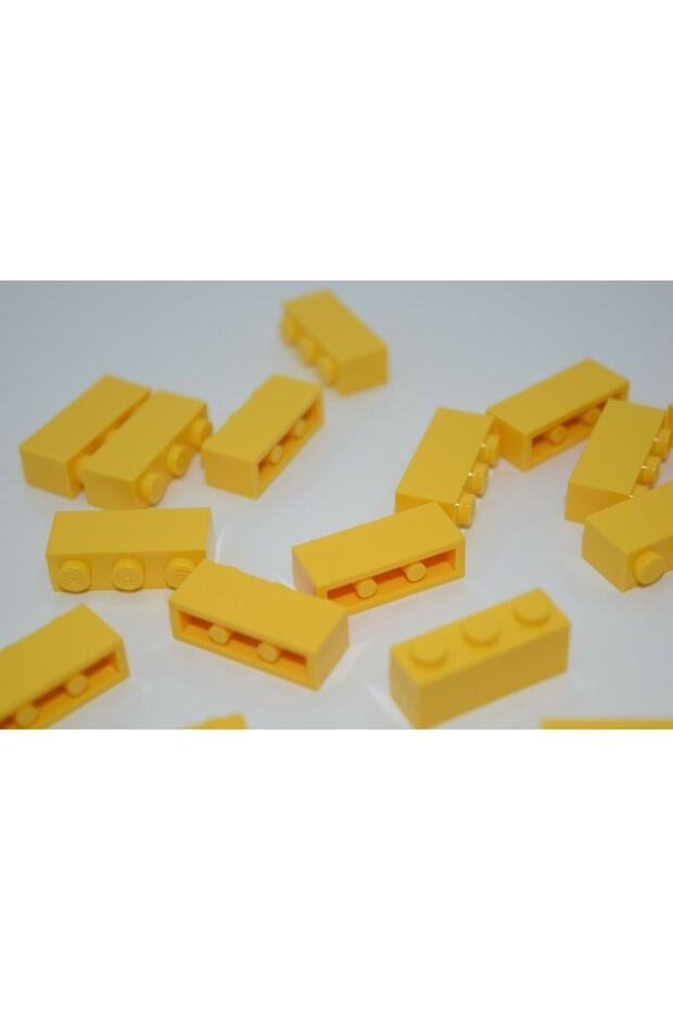 Accessory Custom MOC Creator Brick 1 x 3 Light Yellow Brick 4 pieces to send
