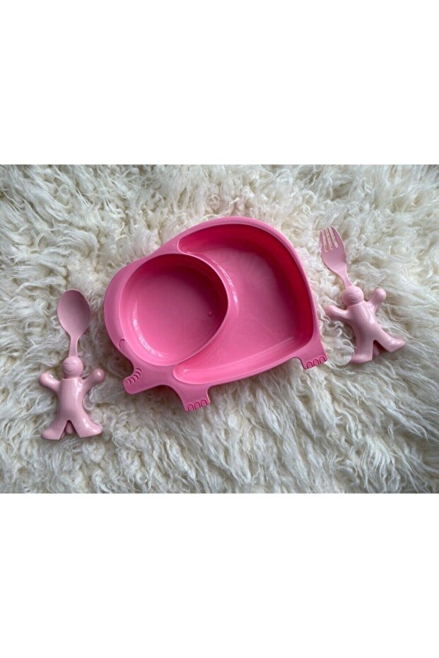 Pembe Fil Model Mama Tabağı - 6