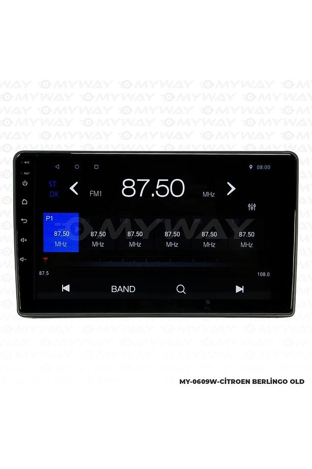 CİTROEN BERLİNGO ANDROİD 12 MULTİMEDYA CARPLAY 2GB RAM+32GB HDD 2009-2016 NAVİGASYON EKRAN - 5