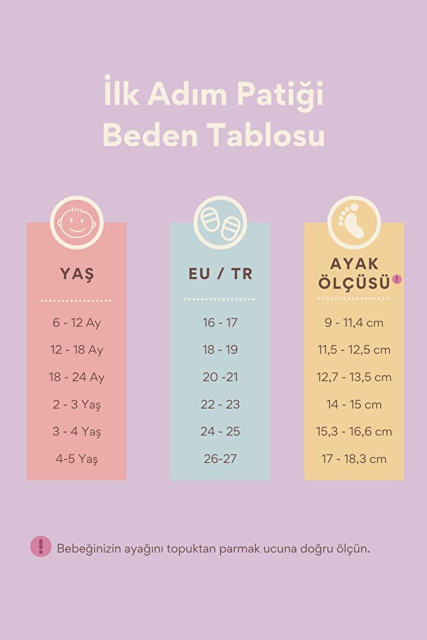 Inek Pamuklu Kaydırmaz Ilk Adım Bebek Patik - 7