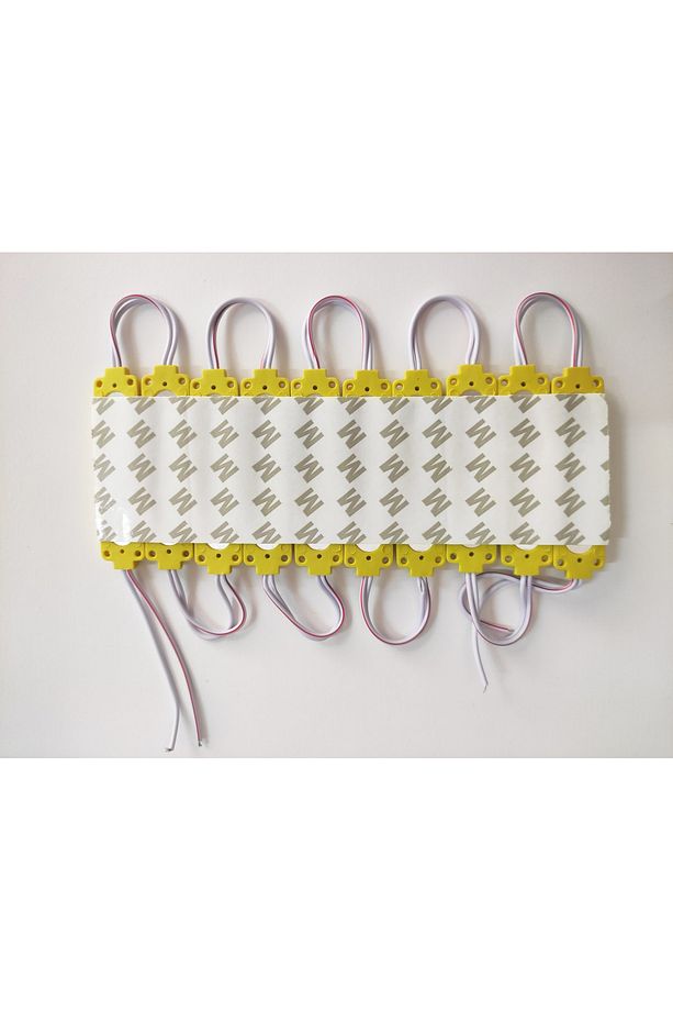 Parmak Cob Led Sarı 12 Volt Su Geçirmez 10,lu 3m Bantlı Kesilebilir 0409973 - 2