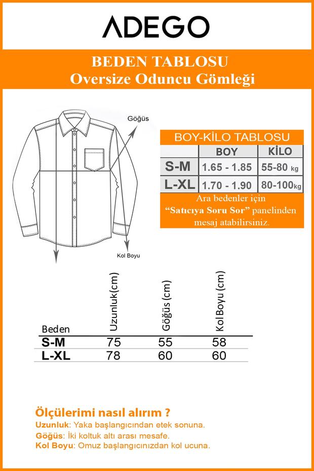 Kadın Sarı-Beyaz Tek Cepli Oversize Hakiki Kareli Oduncu Gömleği - 6