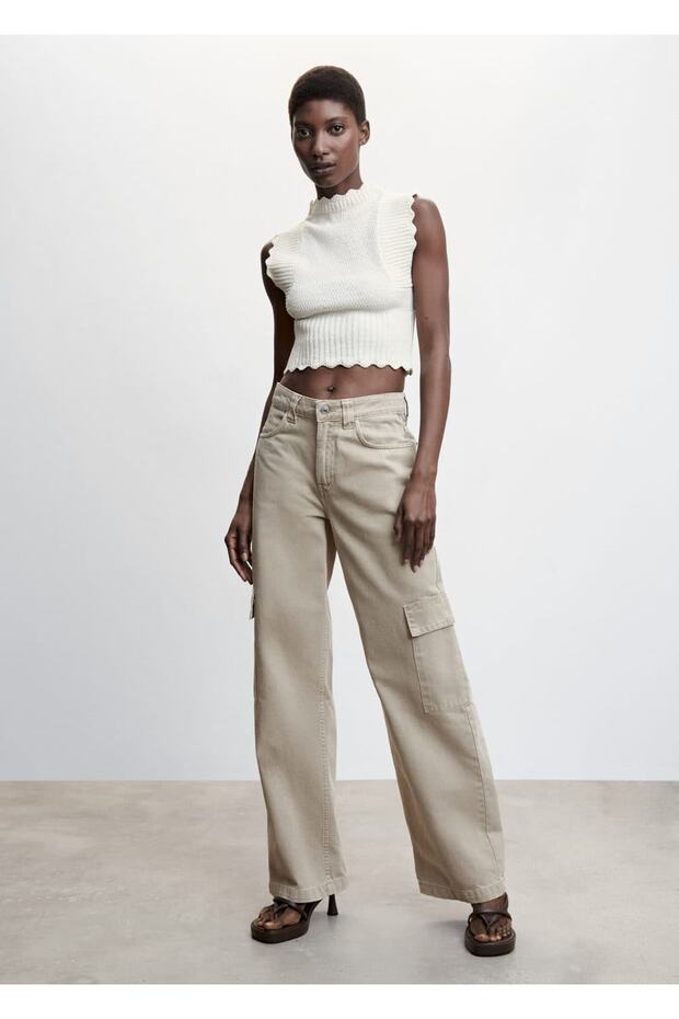 Open Back Knit Top - 2